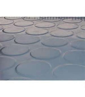 M2 PAVIMENTO CIRCULO GRIS DE 3MM ESPESOR, LONG. MAX 15 Y 1,00M A