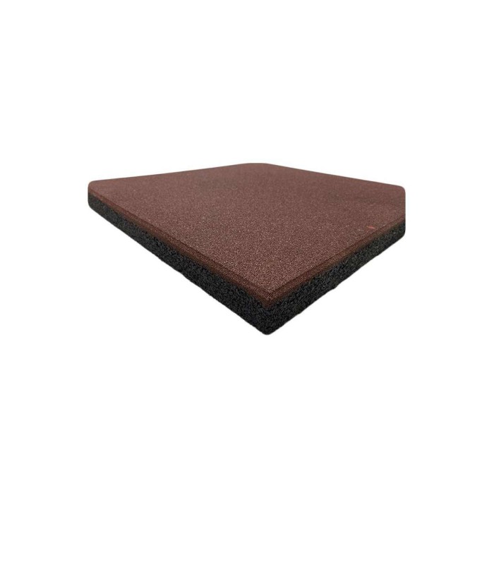 Losa Caucho gimnasio y  Crossfit 50x50cm , 2 y 4 cm