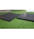 Losas de caucho 1x1m y 10mm de espesor para gimnasio