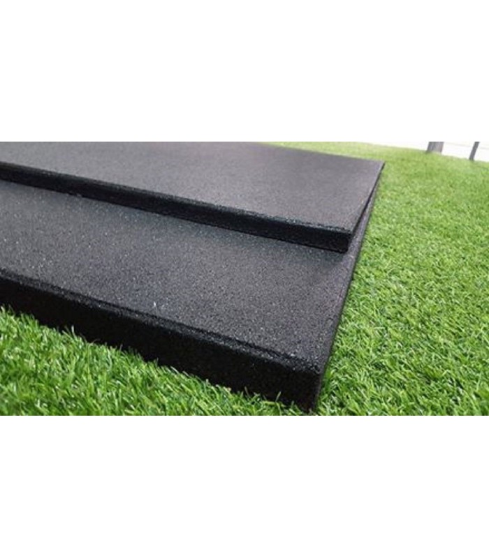 Losas de caucho 1x1m y 10mm de espesor para gimnasio